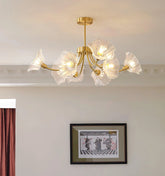 Kalin Flower Glass Chandelier